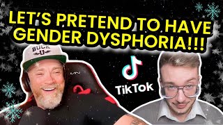 REACTION TIKTOKS ON GENDER DYSPHORIA [upl. by Delamare]