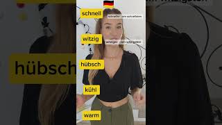 🇩🇪Adjektive im Komparativ und Superlativ deutsch deutschlernen lernedeutsch learngerman [upl. by Ynoble]