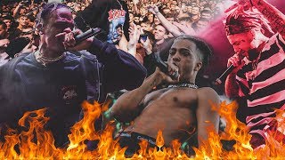 THE MOST LIT LIVE SHOWS amp CONCERTS COMPILATION Ft Travis Scott Lil Uzi Vert XXXTentacion [upl. by Anaiq]