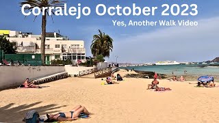 Corralejo Walk in October 2023 [upl. by Mohkos]