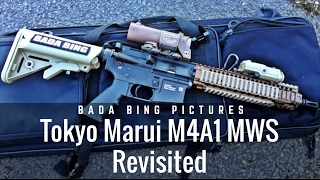 Tokyo Marui M4 MWS GBB Revisited Mk18 MOD1 Edition [upl. by Irmo190]