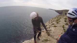 Subliminal Cliffs  Swanage  Trad Climbing Abseil Compilation [upl. by Head]