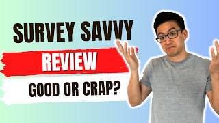 SurveySavvy Review  Is This Legit amp Can You Make Big Money Hmm Lets See [upl. by Groeg]