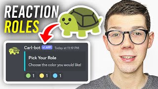 How To Set Up Carl Bot Reaction Roles  Full Guide [upl. by Calabrese]