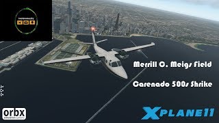 X Plane 11 Meigs Field [upl. by Goldner41]