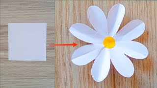 EASY PEPPER FLOWER  EASY ORIGAMI  EASY CRAFT  MAKING EASY PEPPER FLOWER 🌼 [upl. by Tebazile217]