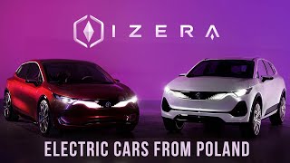 Izera  electric cars from Poland  Polski samochód elektryczny [upl. by Endora]