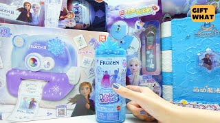 FROZEN Elsa 2 Collection and Instant DIY Sticker 【 GiftWhat 】 [upl. by Addie]