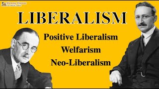 Political Science for UPSC Liberalism Part  Modern Positive Liberalism Welfarism NeoLiberalism [upl. by Galvan]