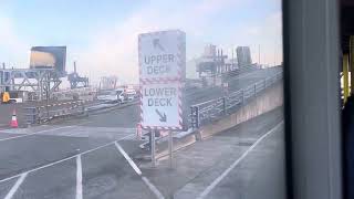 Driving onboard Stena Estrid Stena Line at Holyhead Wales 23rd October 2024 [upl. by Catherin]