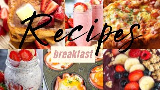 30 breakfast recipes with links 🥞 [upl. by Cirded]