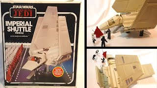 Star Wars Kenner Imperial Shuttle Tydirium Review [upl. by Hibbitts]