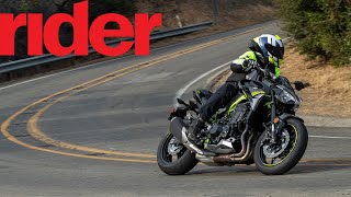 2020 Kawasaki Z900 ABS Review  Rider Magazine [upl. by Dine]