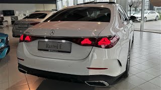 2024 Mercedes EClass AMG Line E 220 d  Visual review [upl. by Pickett569]