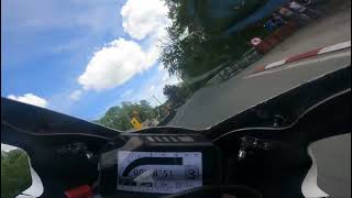 IRRC Chimay Lap 2024  Honda CBR600RR [upl. by Kohcztiy]