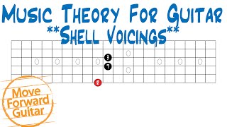 Music Theory for Guitar  Shell Voicings [upl. by Nadeen]