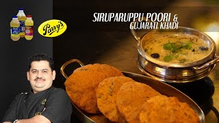 Venkatesh Bhat makes Siruparuppu Poori amp Gujrathi khadi [upl. by Zehcnas]