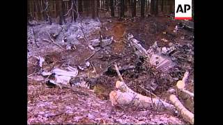 Small plane crashes near capital all eight onboard killed [upl. by Tterej]