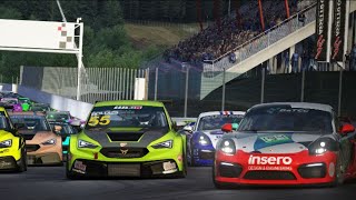 Daily Races in Assetto Corsa  TCR vs GT4  Div 1 [upl. by Htebazile]