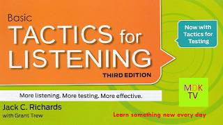 Tactics for Listening Third Edition Basic Unit 1 Introductions and Names [upl. by Eirrek689]