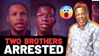 Breaking‼️Two BROTHERS Caught and EXPOSED  BBC THE CULT OF TBJOSHUA [upl. by Haldeman]