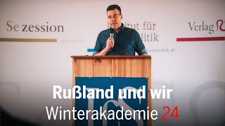 „Die Deutschen und die Russen“ – Vortrag von Dr Erik Lehnert Winterakademie 2024 [upl. by Ahsinirt]