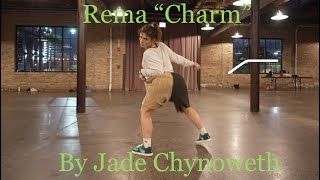 Jade Chynoweth Choreography to “Charm” by Rema [upl. by Airtemad]