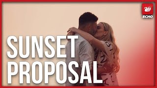 Alex Oxlade Chamberlain shares five word message after Perrie Edwards proposal [upl. by Ankeny]