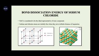 Bond dissociation energy of NaCl molecule [upl. by Eelsew]