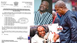 This is the evidenceGordon pulls 2015 documents on live radio about Ibrahim Mahama secret deals [upl. by Gninnahc]