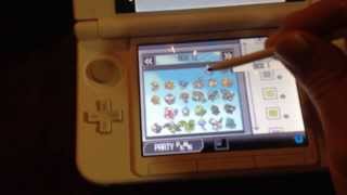 Transferring from Pokemon Black to Pokemon XY [upl. by Royce]