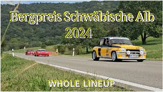 Bergpreis Schwäbische Alb 2024  Car Lineup [upl. by Philipp]