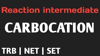 CarbocationCarbonium ionhybridisationstabilityTRBNEETJEESETtamilSANTHOSHCHEMISTRY [upl. by Belloir]