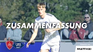 Zusammenfassung SC Weiche Flensburg  VfB Oldenburg 12 Spieltag [upl. by Anayk]