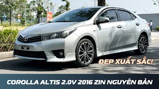 ✅ Corolla Altis 20V 2016 full option giá chỉ còn một nửa [upl. by Normac]