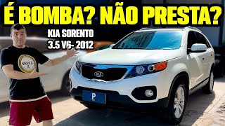 KIA SORENTO V6  SUV DE 7 LUGARES GUERREIRO BOM e BARATO VALE A PENA PREÇO CONSUMO e DEFEITOS [upl. by Ahsimrac567]