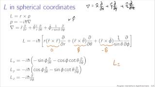 Angular momentum eigenfunctions [upl. by Darline]