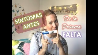 SÍNTOMAS DE EMBARAZO ANTES DE LA FALTA  VBLOG MATERNIDAD [upl. by Aoniak539]