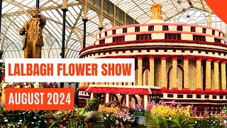 Lalbagh Flower Show 2024 Independence Day  Bangalore Flower Show  Gingerline Media [upl. by Haiacim]