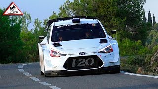 Test Day Thierry Neuville Hyundai WRC before RallyRACC 2018 Passats de canto [upl. by Noswad]