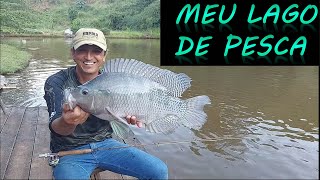 Como Montar um Lago Top para PescaTilápia Pacu Tambacu Pintado Pirarara [upl. by Auqeenahs]