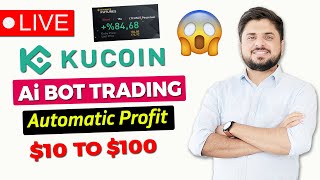 100 Automatic Daily Profit  Kucoin Bot Trading [upl. by Eigger251]