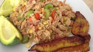 RECETA Mi Chofán Dominicano Dominican chinese rice [upl. by Kallman]