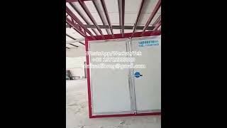 Paint baking room industrial oven curing room recycling room [upl. by Larual]