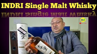 INDRI Single Malt Indian Whisky Unboxing ‎nilgirikashyap [upl. by Nahtad]