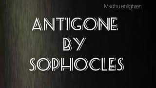 Antigone by Sophocles  Plot Summary in Tamil  English Literature  Madhu Enlighten [upl. by Coulombe]