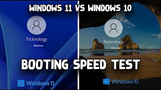 Windows 11 Vs Windows 10 Booting Speed Test [upl. by Yecal]