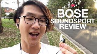 Bose Soundsport Earphone Review  The Best 99 Earphone for Running [upl. by Lightman]