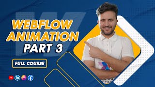 Webflow Animation Part 21 urdu hindi webflow [upl. by Salbu]