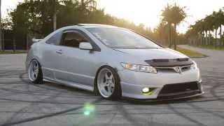 Slammed Honda Civic Si [upl. by Coltun]